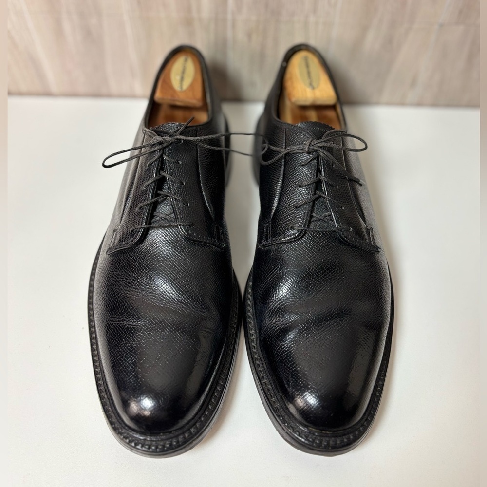 Florsheim Imperial Oxford Lace Up Vintage Elegant Black Leather Men's